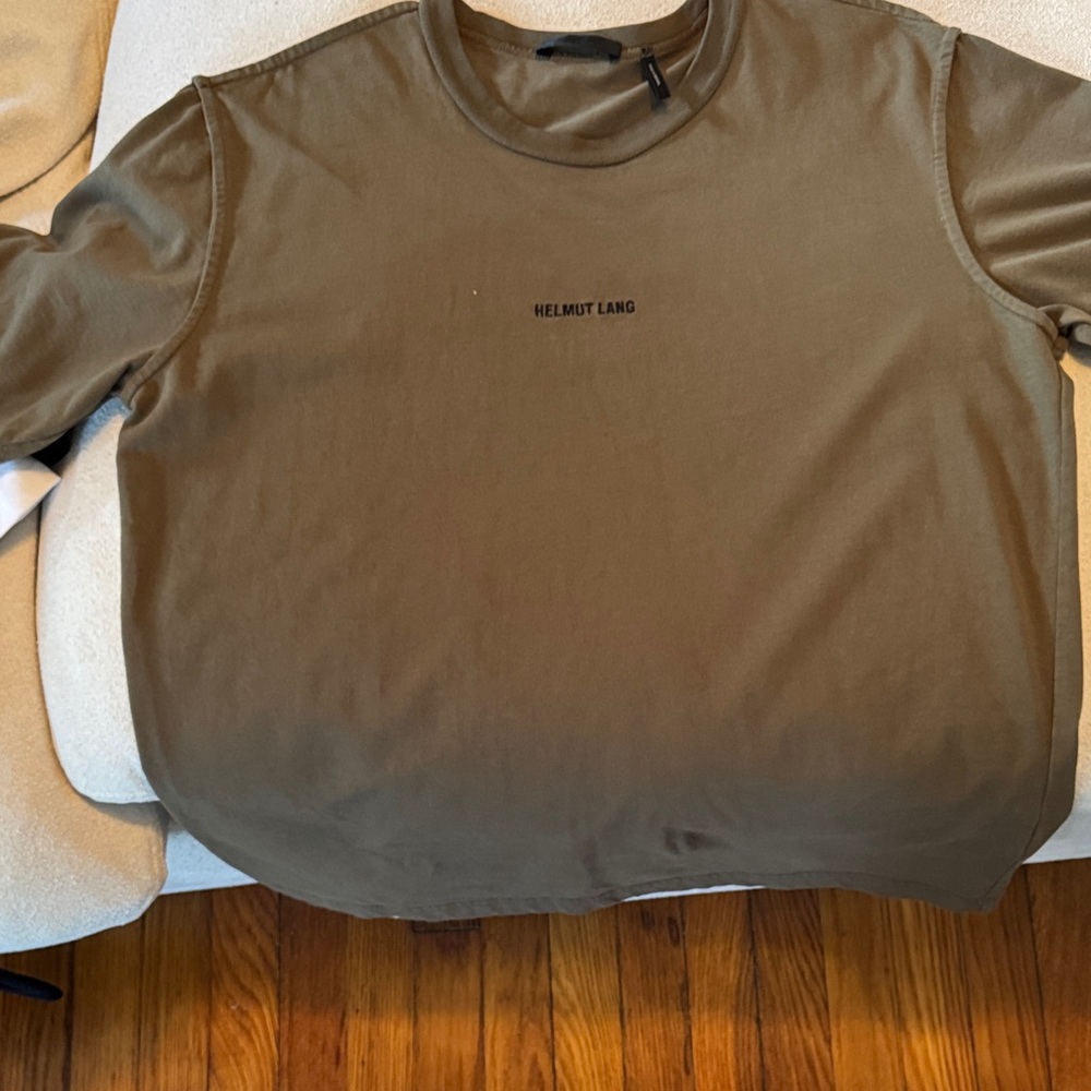 Helmut Lang Khaki Sweatshirt